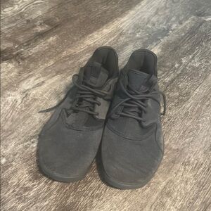 Jordan Black Sneakers with Streamlined Design